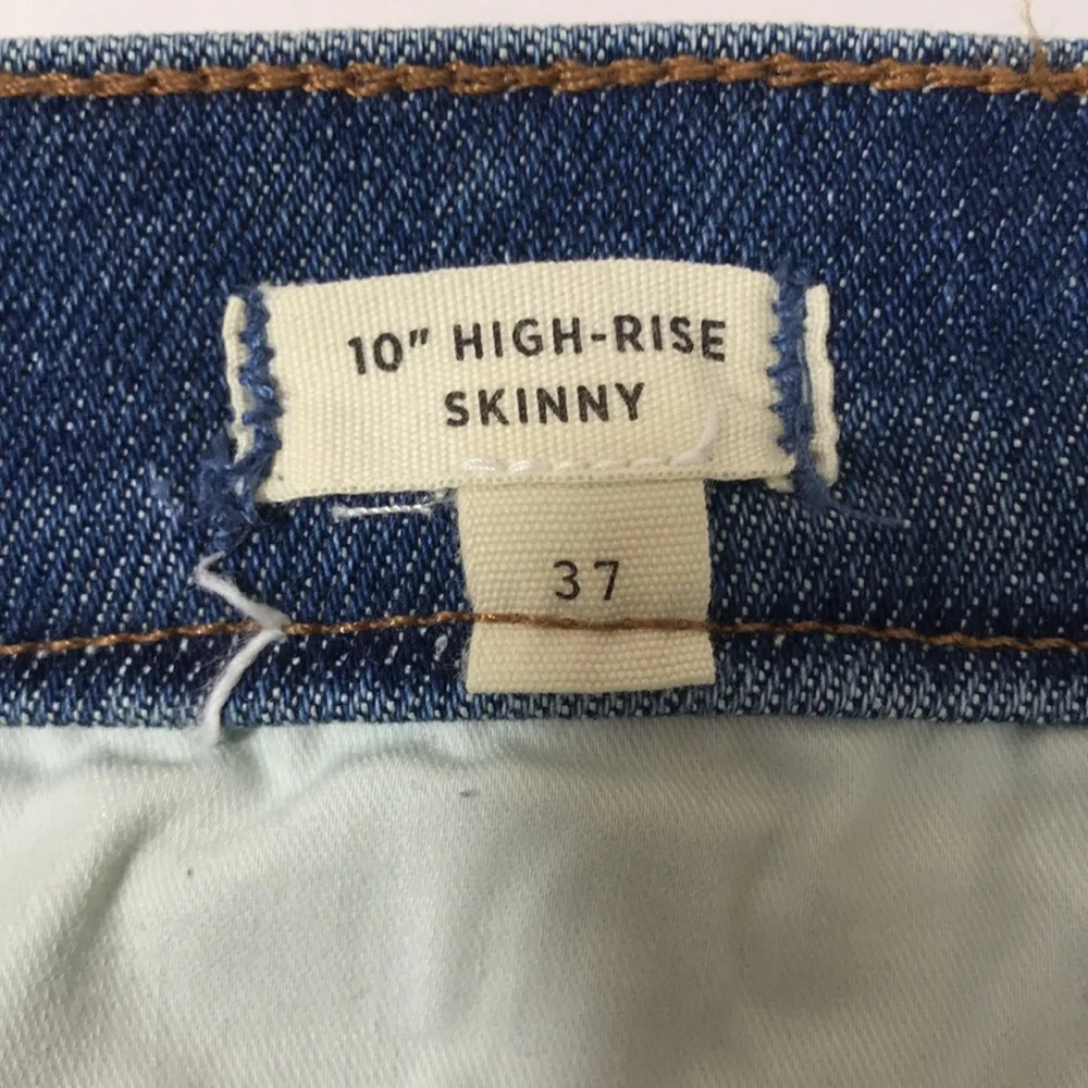 🍄 Madewell 10”High-Rise Skinny Cordova Jeans - Picture 9 of 12